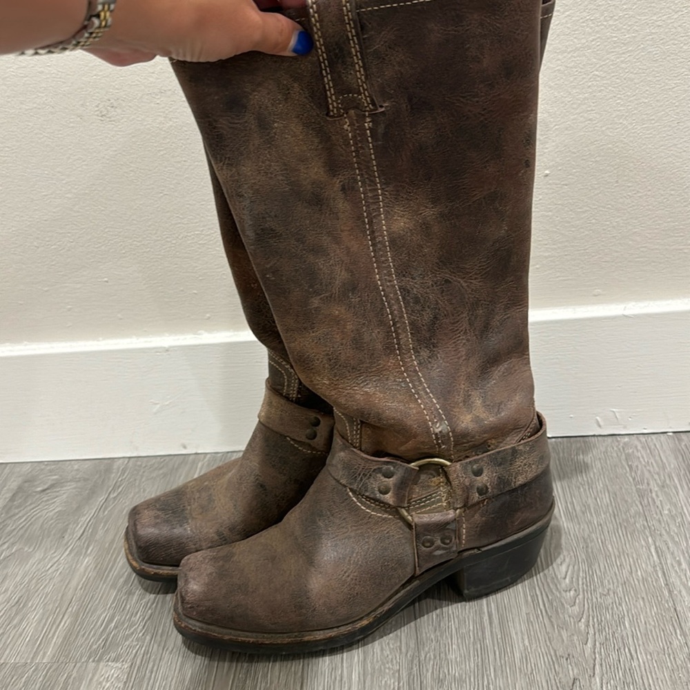 Frye Harness Boots